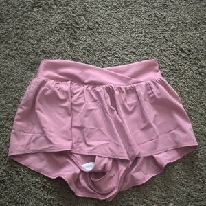 Pink Alo flowy shorts